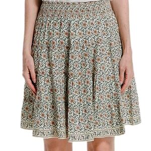Tiered Floral Ruffle Skirt By Max  Studio